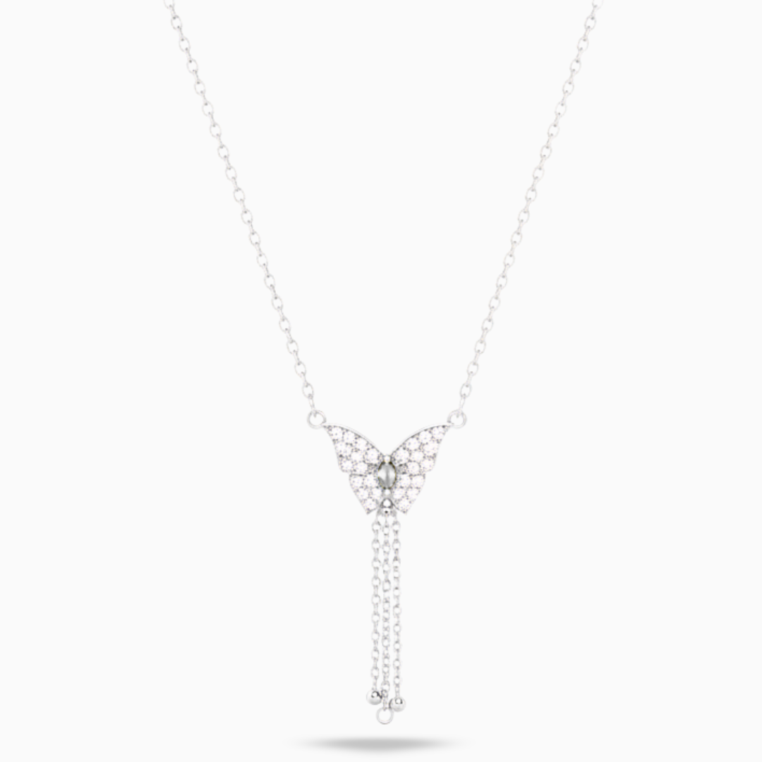 The Sparkling Butterfly Necklace