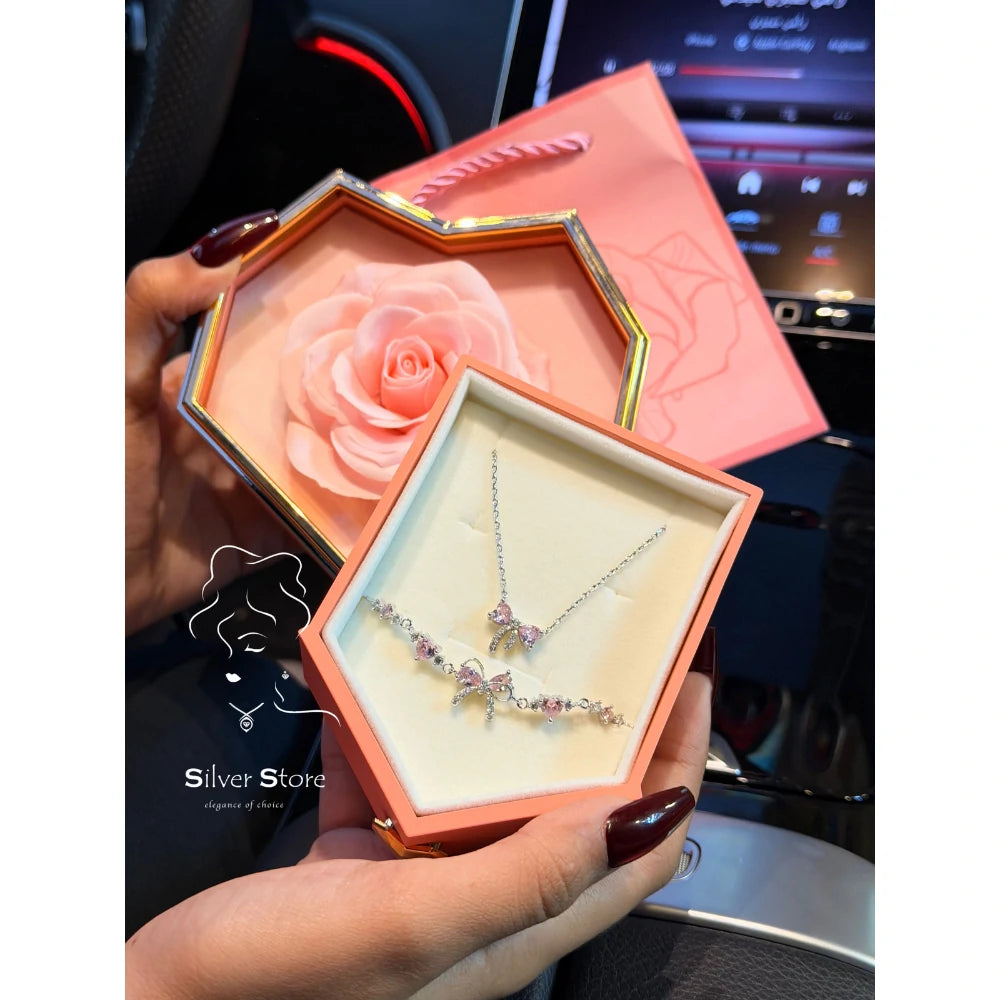 Forever Rose ( Bracelet + Necklace )