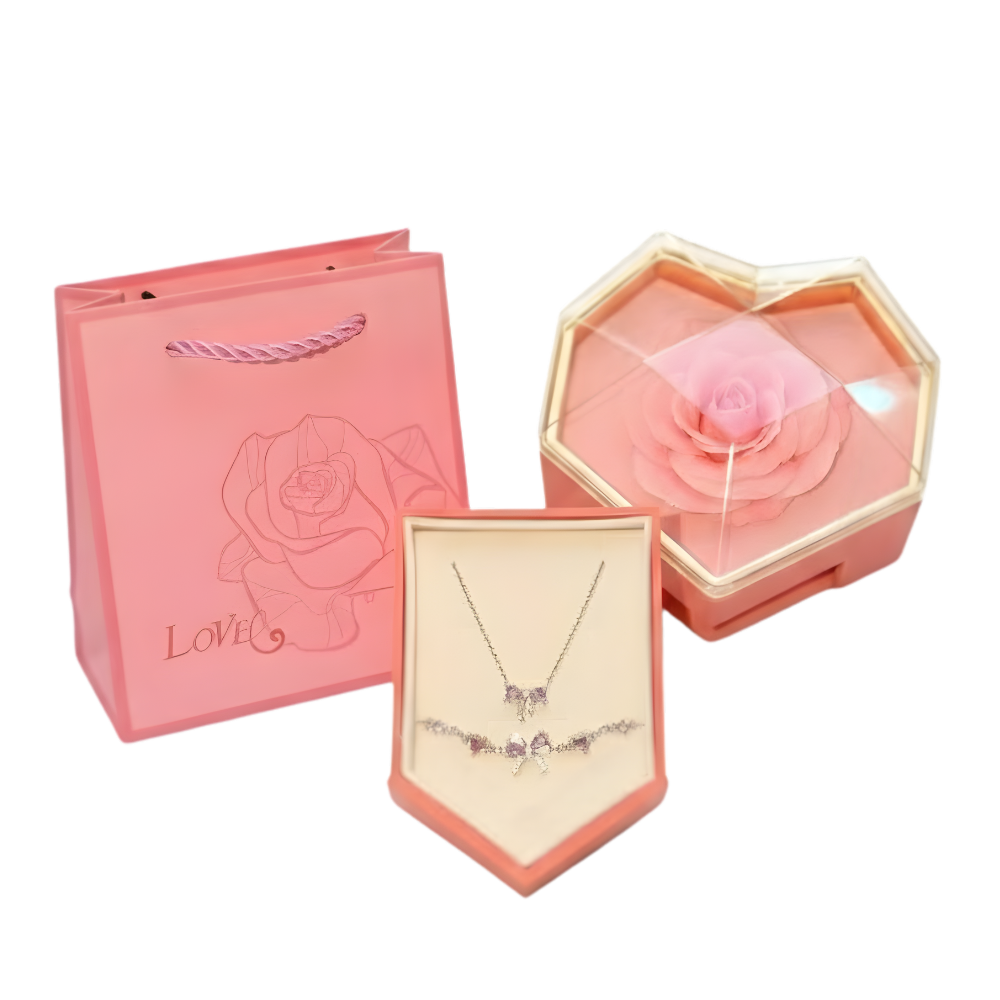 Forever Rose ( Bracelet + Necklace )