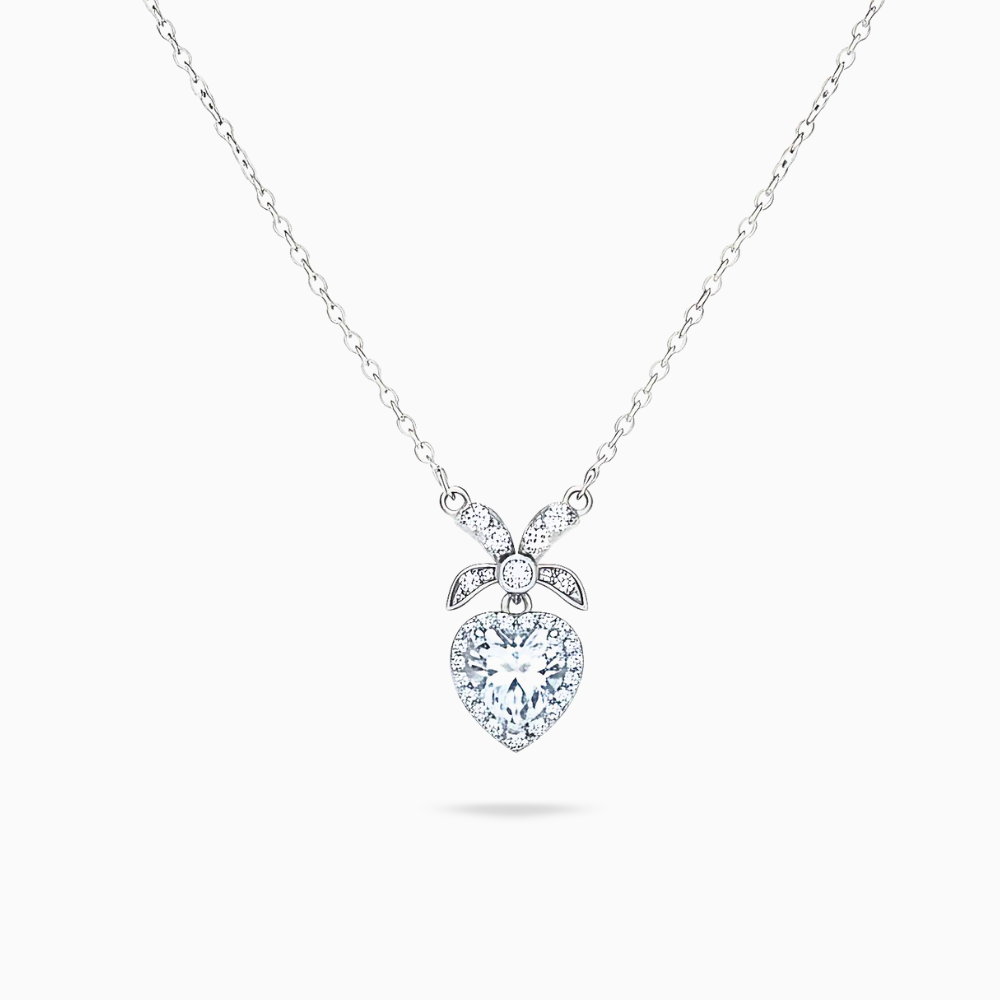 The Diamond Heart Necklace