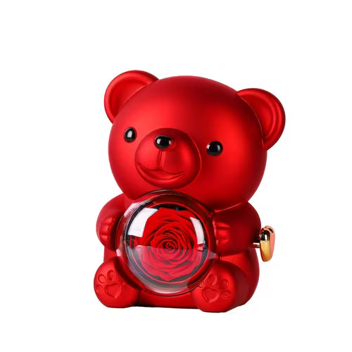 Red Teddy Bear Box