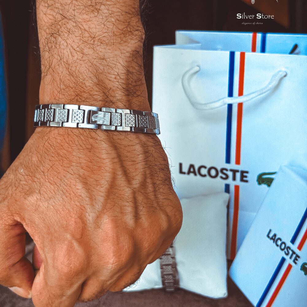 Lacoste men's bracelet - Silver
