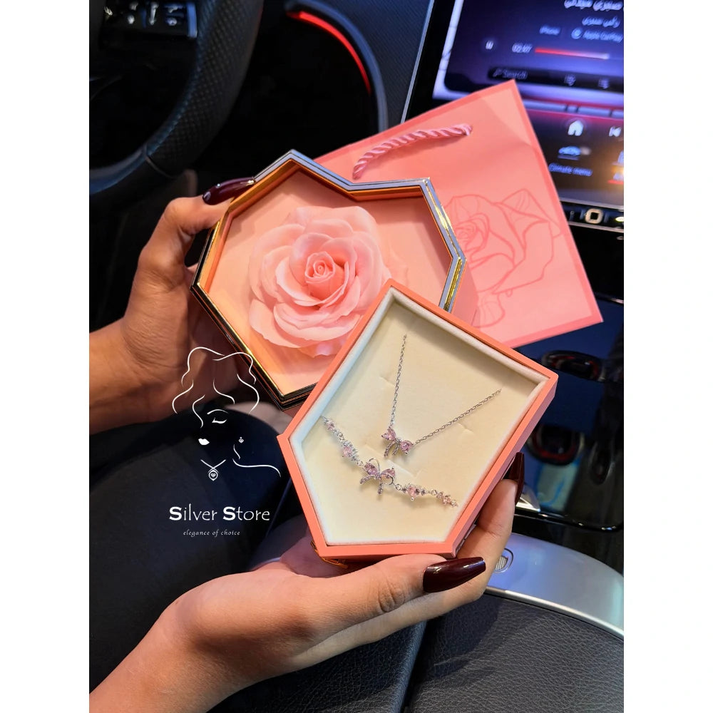 Forever Rose ( Bracelet + Necklace )