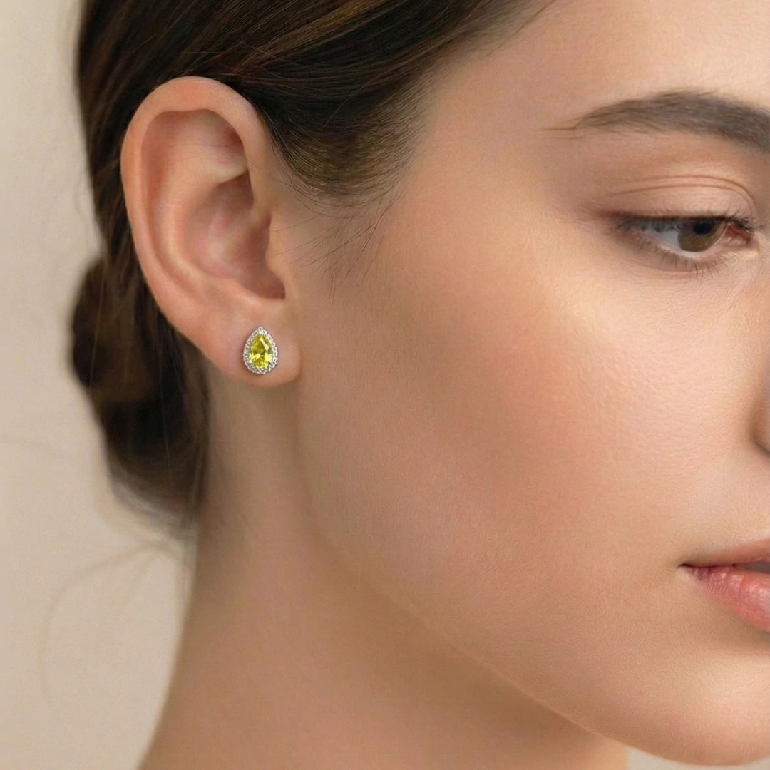 Dazzling Teardrop Earrings