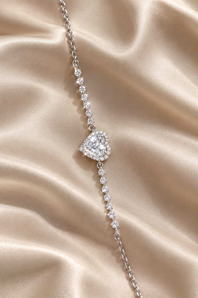 Heart Diamond Bracelet