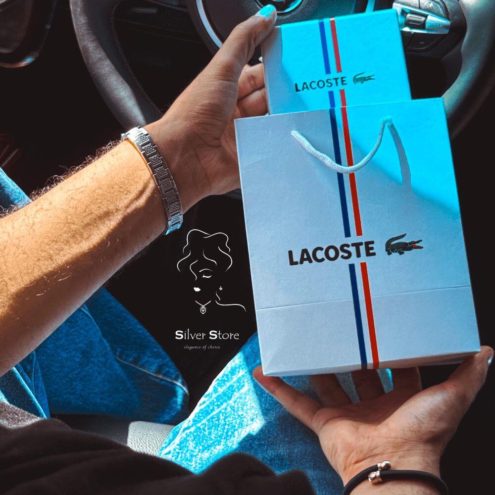Lacoste men's bracelet - Silver