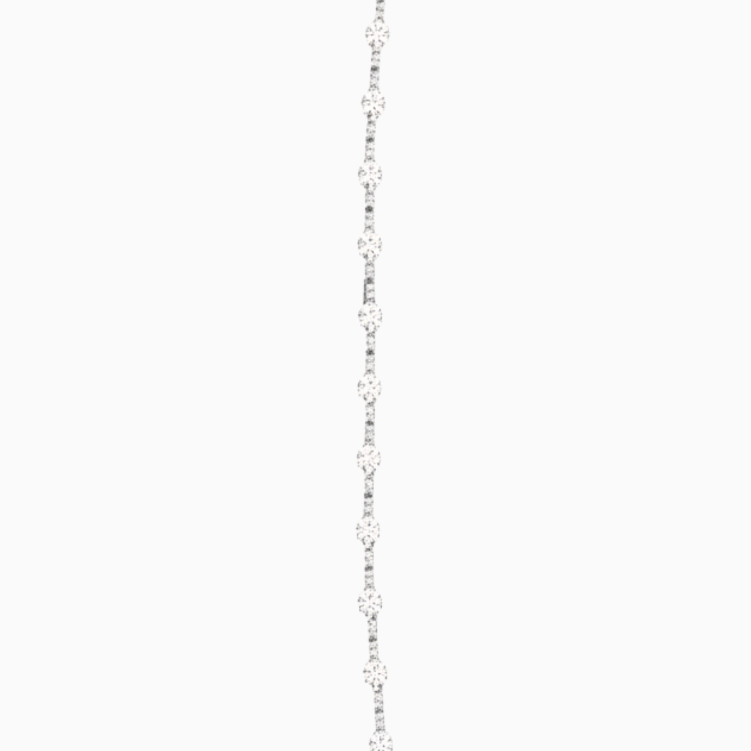 The Diamond Charm Bracelet