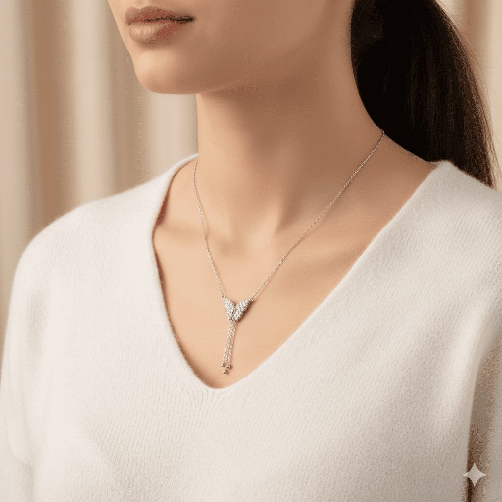 The Sparkling Butterfly Necklace