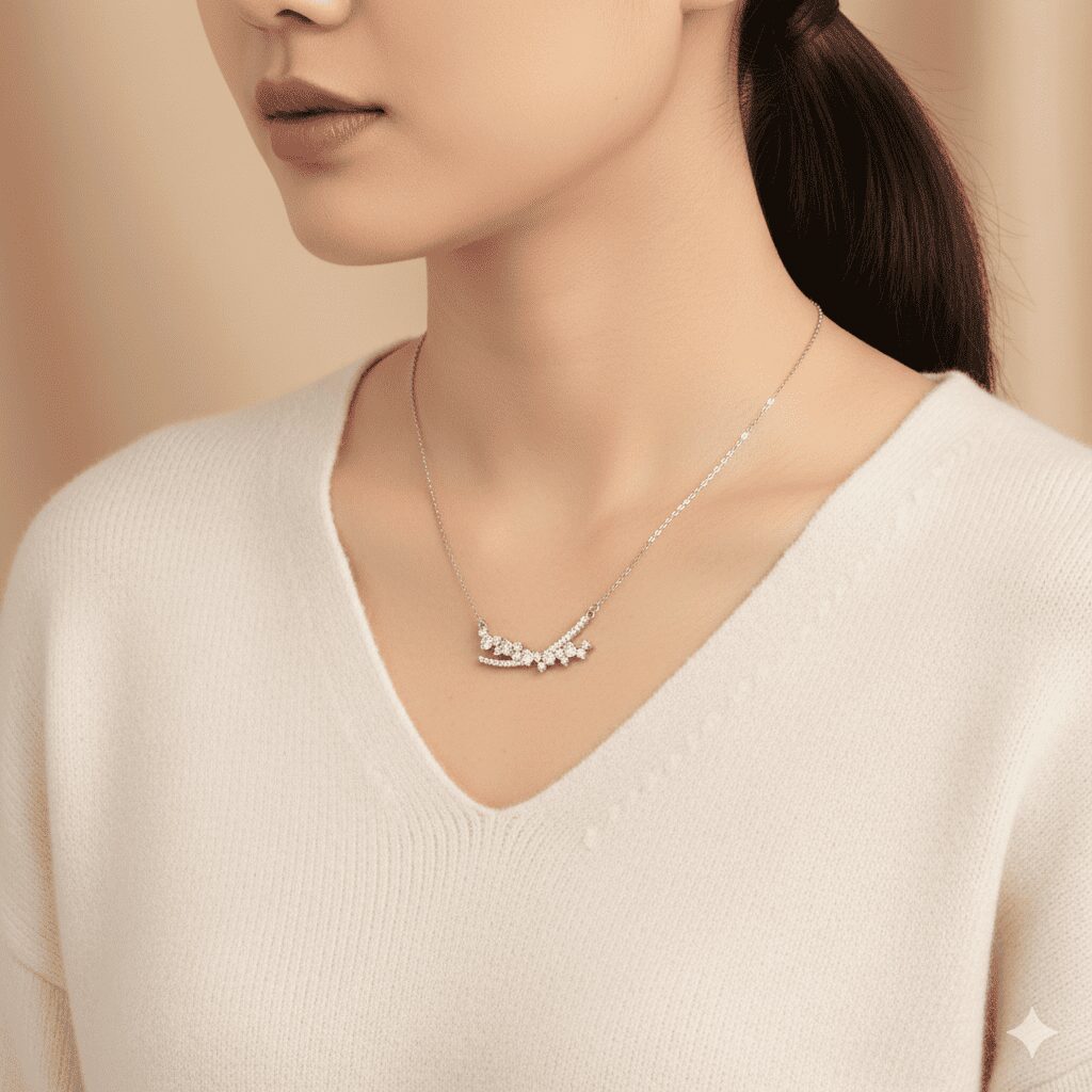 The Scattered Sparkle Necklace
