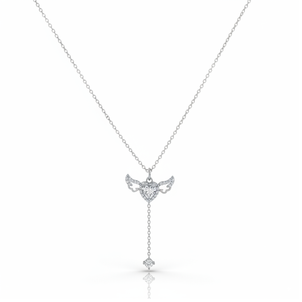 Wing Heart Necklace