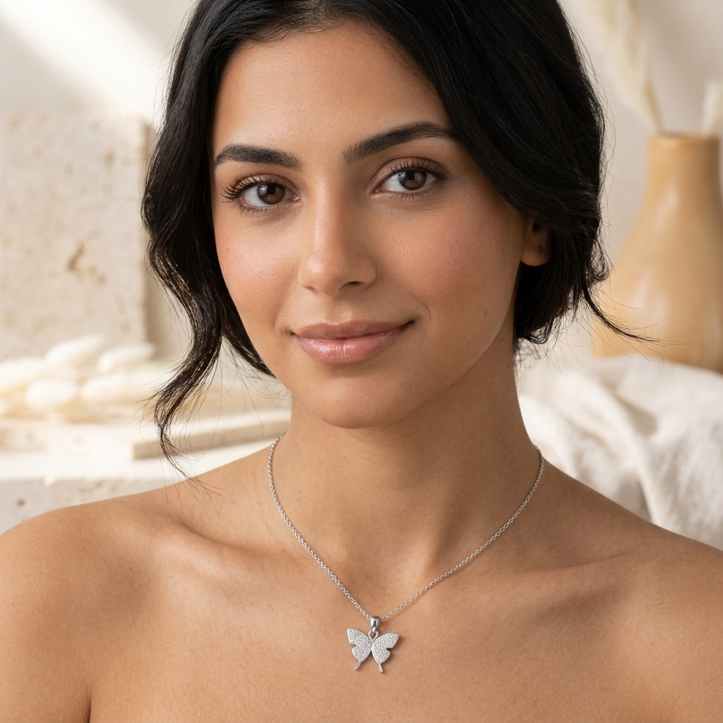 Butterfly necklace