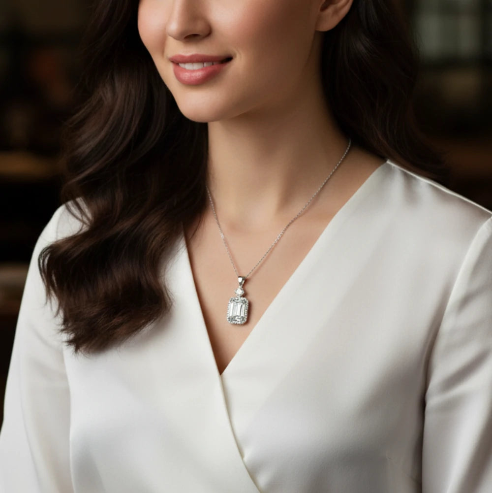 The Sapphire Diamond Necklace