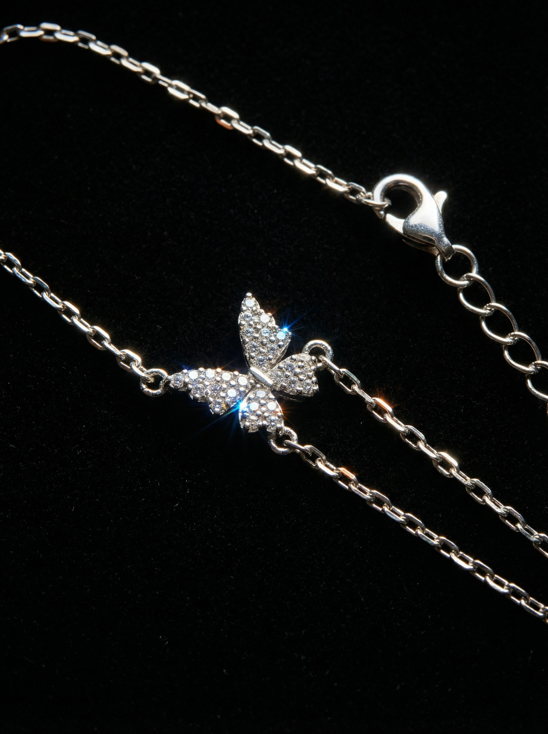 Crystal Wing Bracelet
