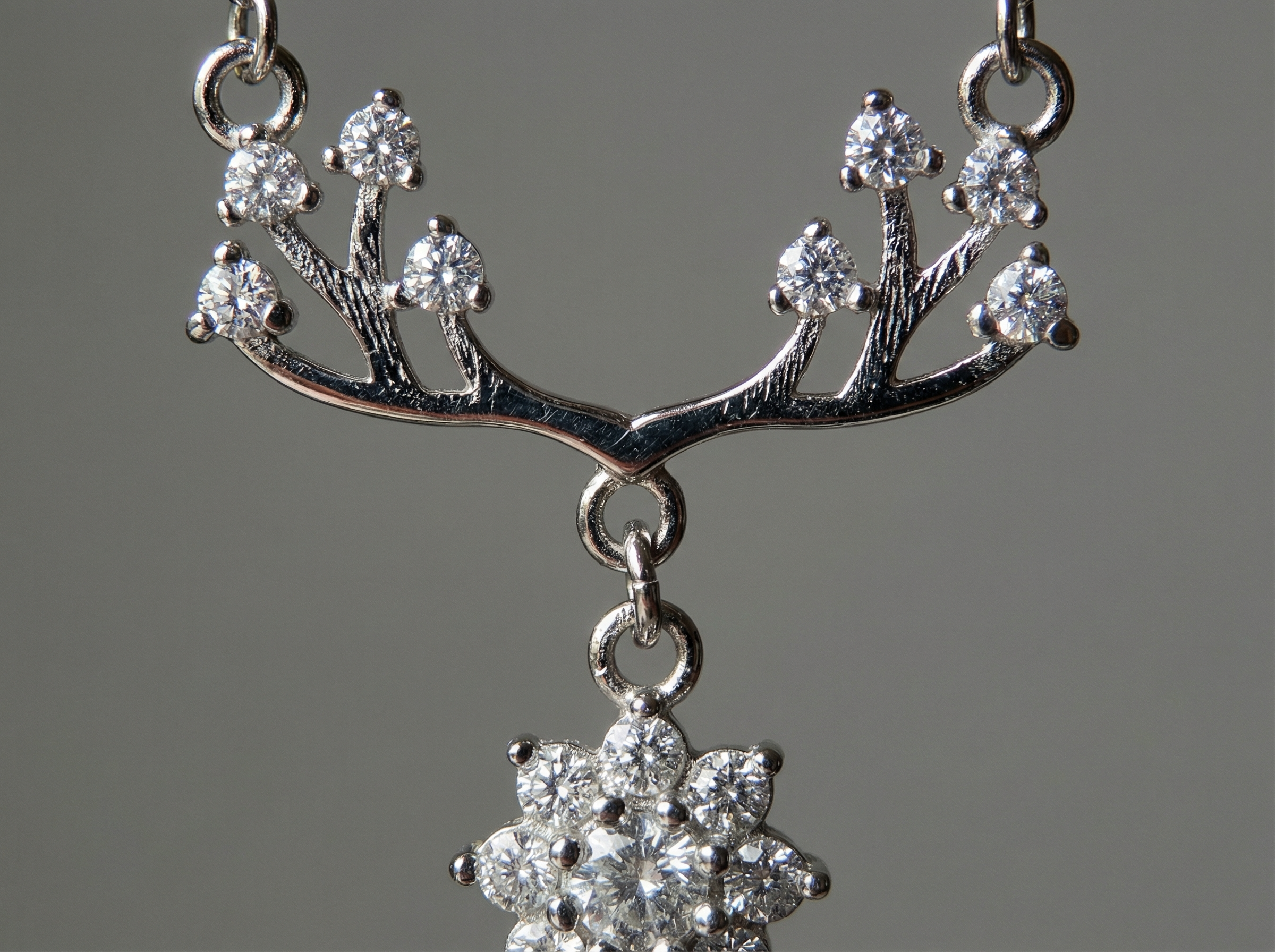 Floral Branch Necklace