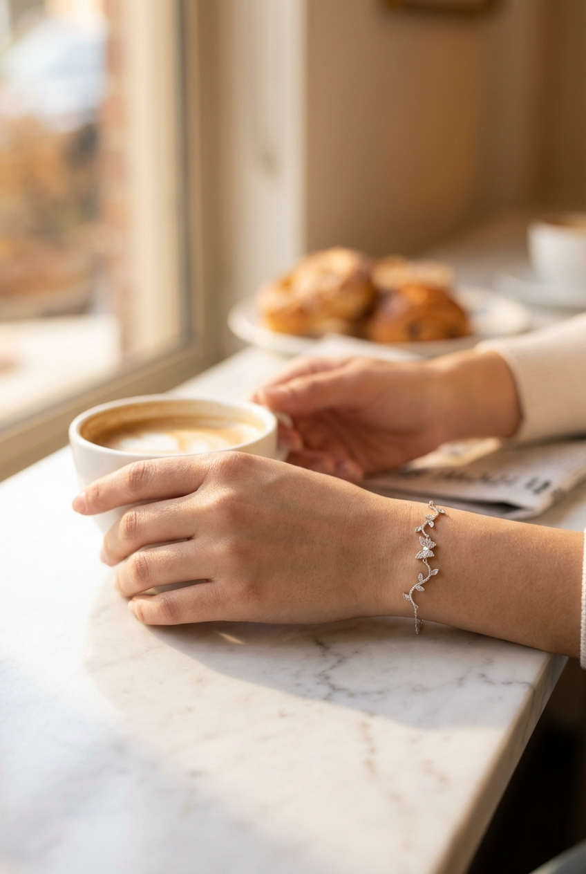 The Diamond Bar Bracelet