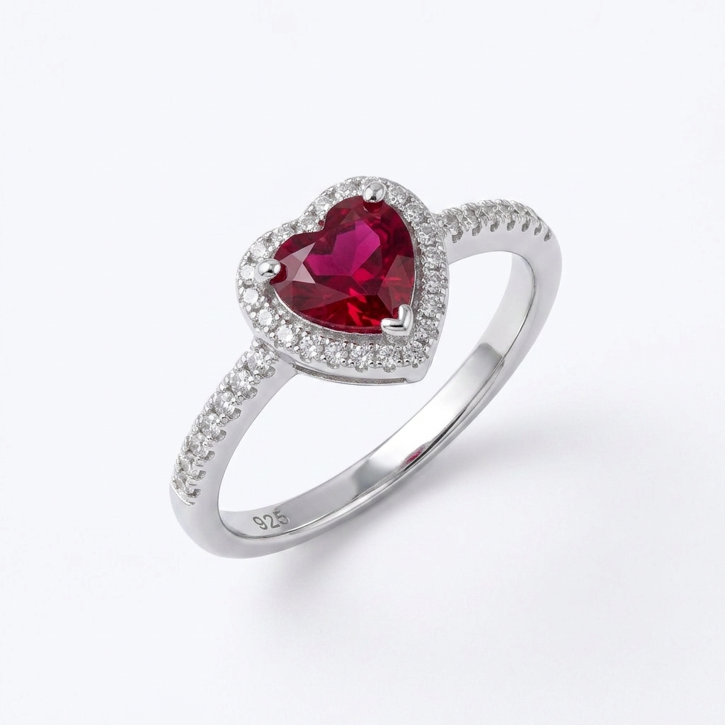 Romantic Heart ring