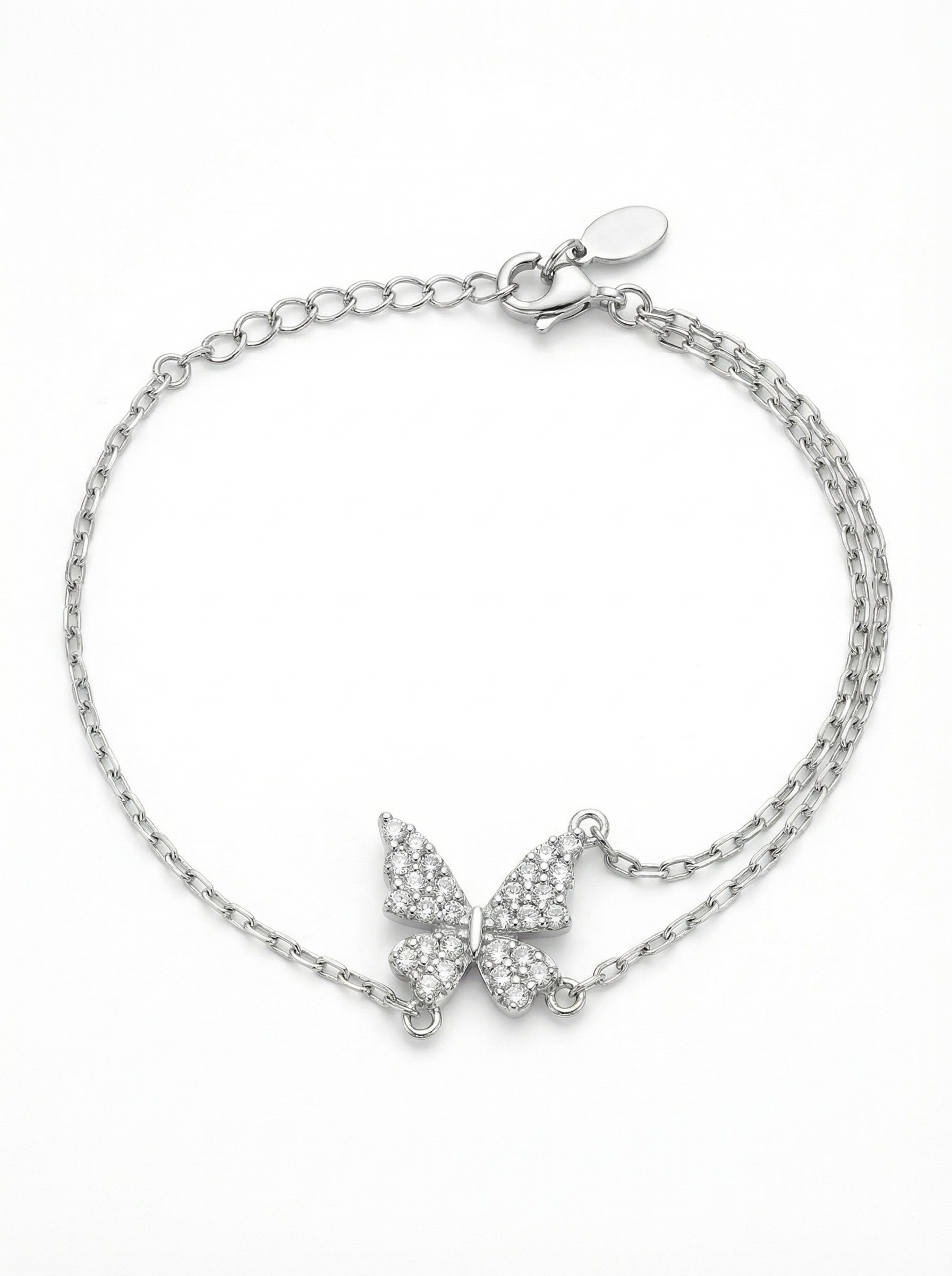 Crystal Wing Bracelet