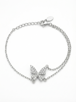 Crystal Wing Bracelet