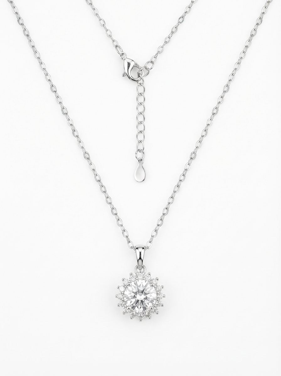 The Silver Lilly Necklace