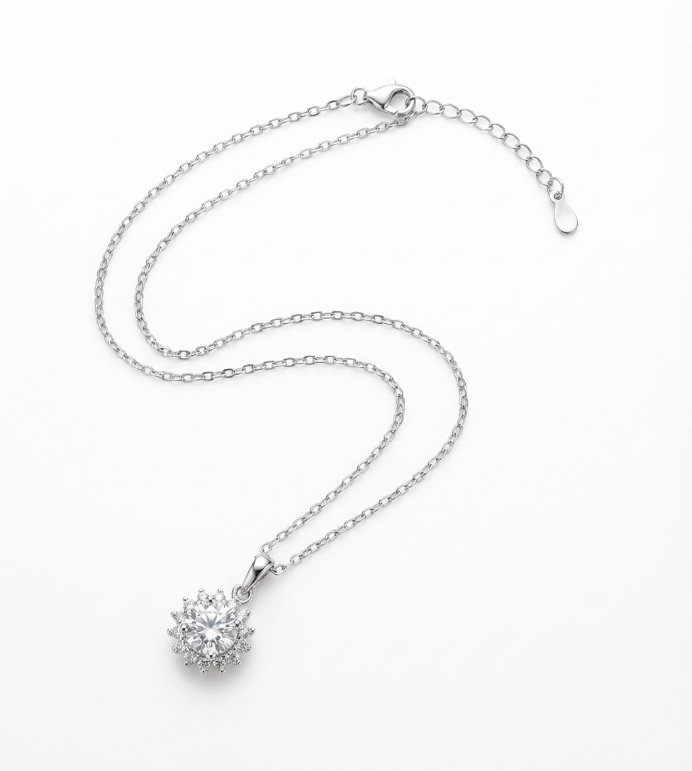 The Silver Lilly Necklace