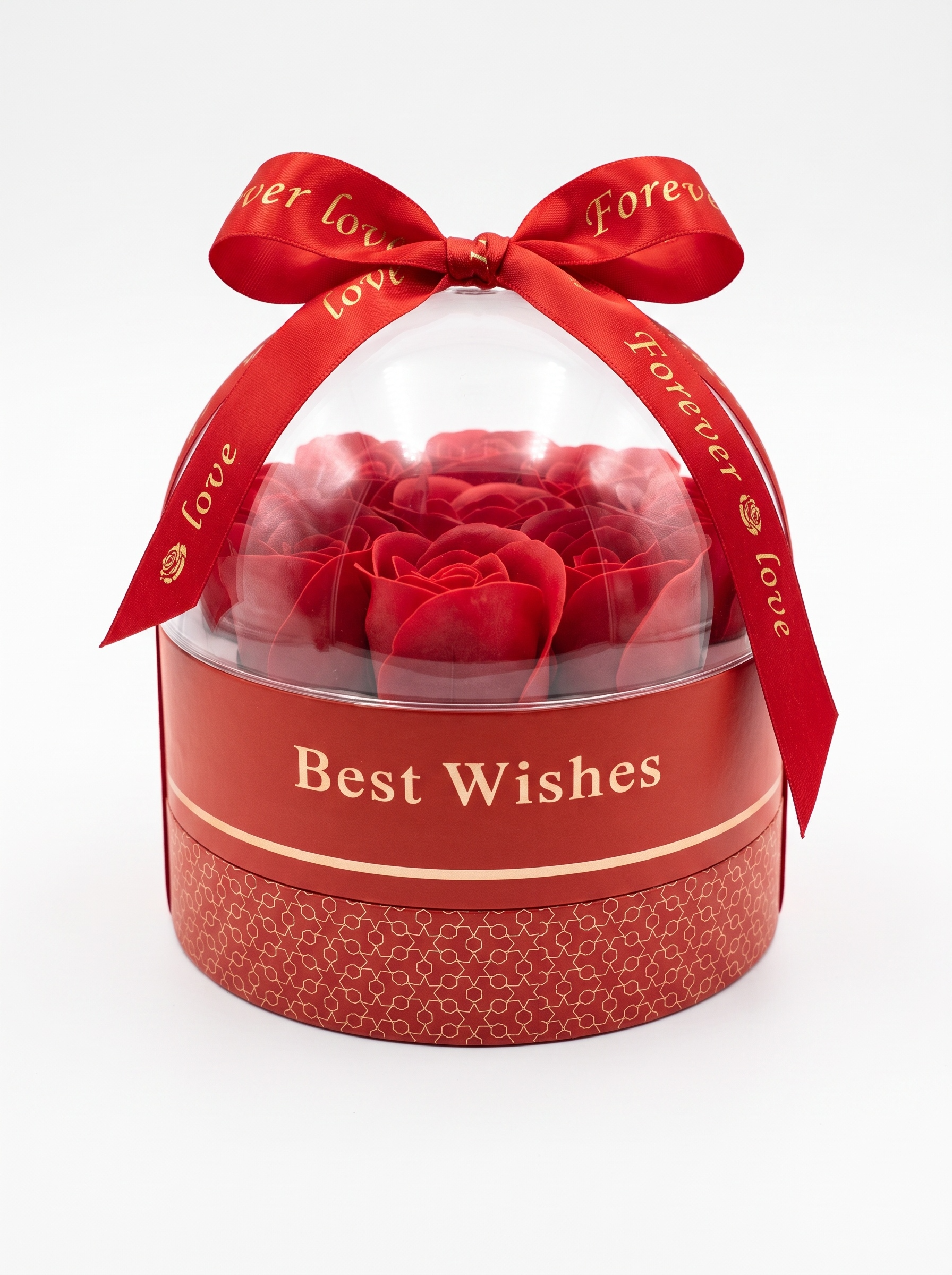 Best Wishes Box Red
