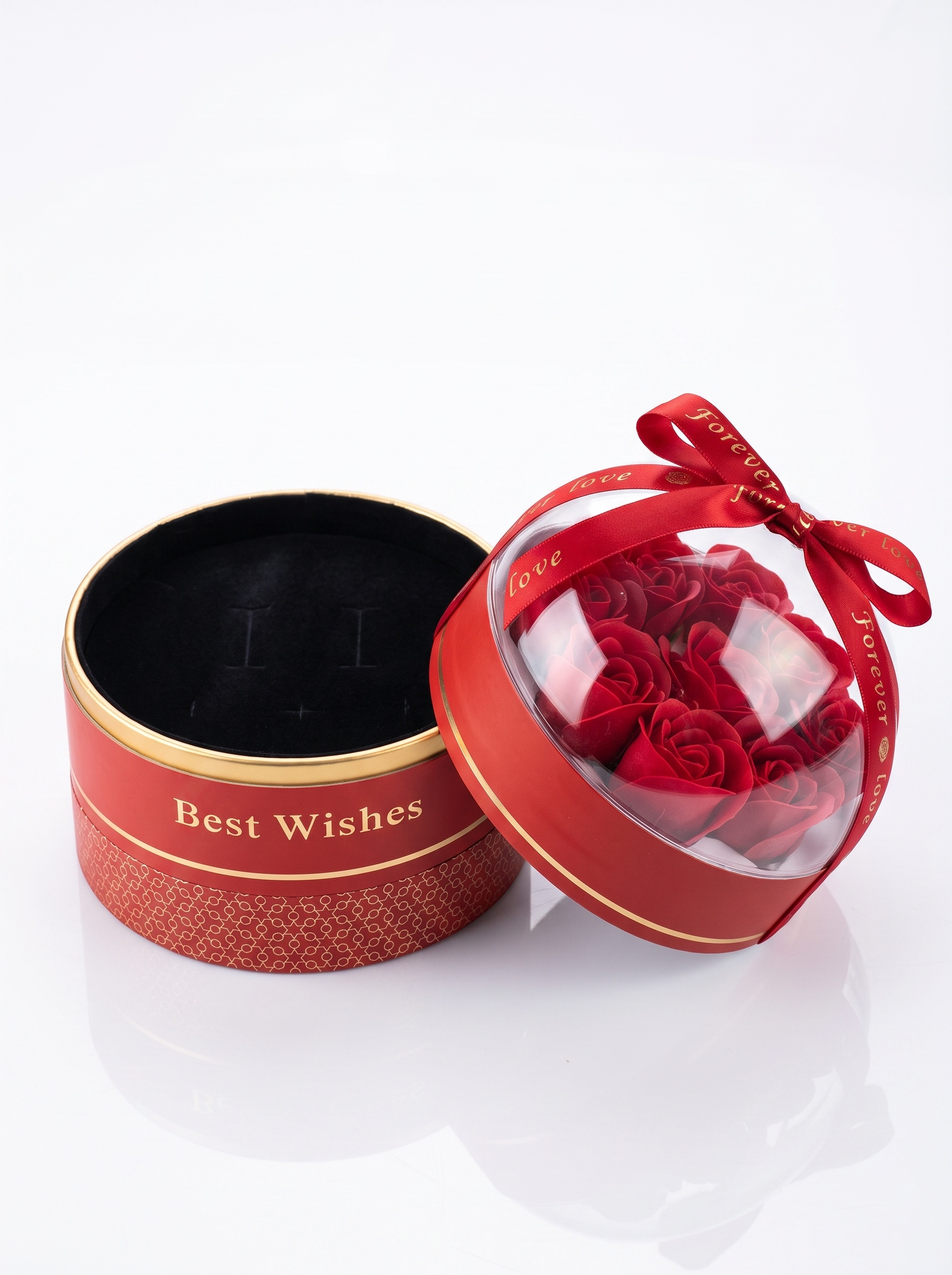 Best Wishes Box Red