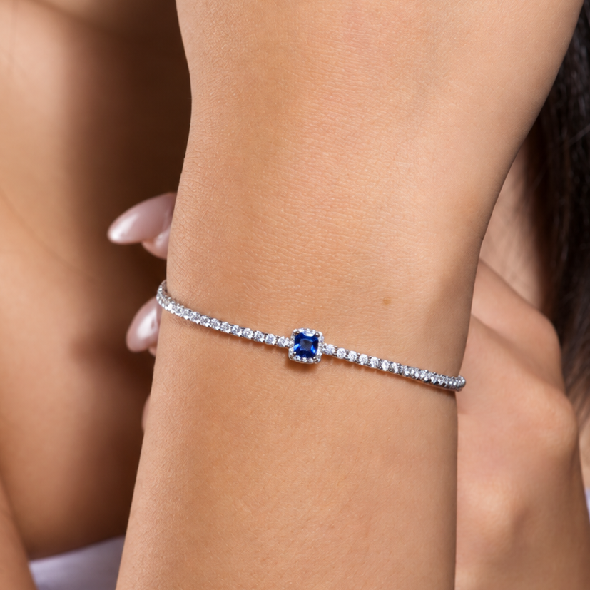 The Royal Sapphire Tennis Bracelet