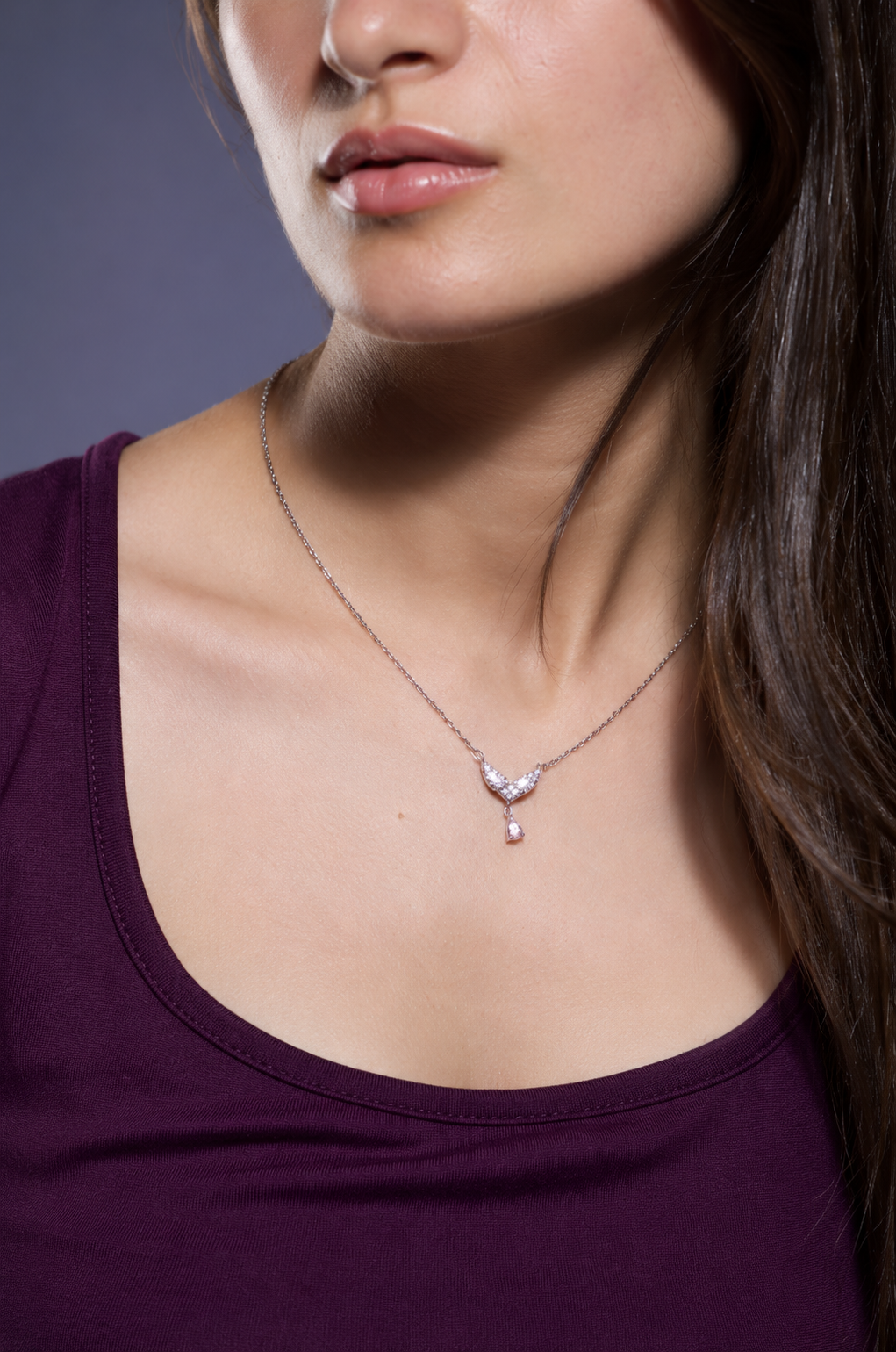 Mermaid Silver Necklace