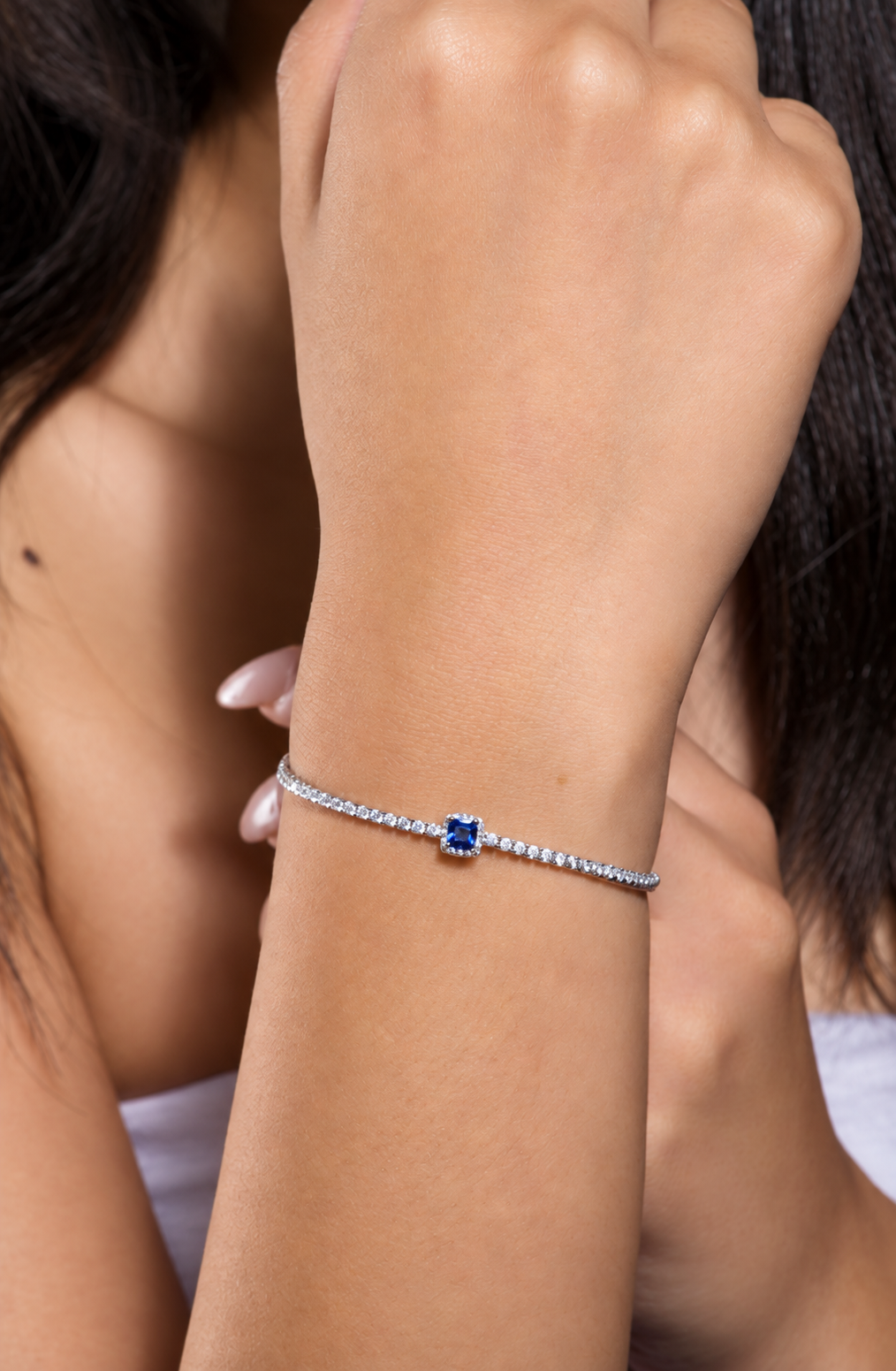 The Royal Sapphire Tennis Bracelet