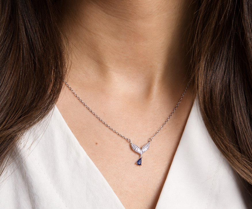 Mermaid Silver Necklace