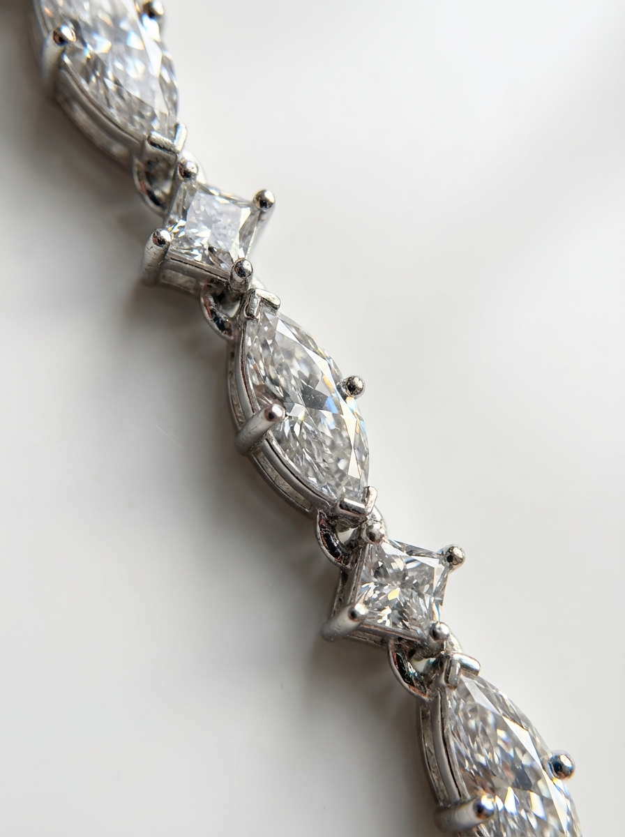 The Silver Vine Tennis Bracelet