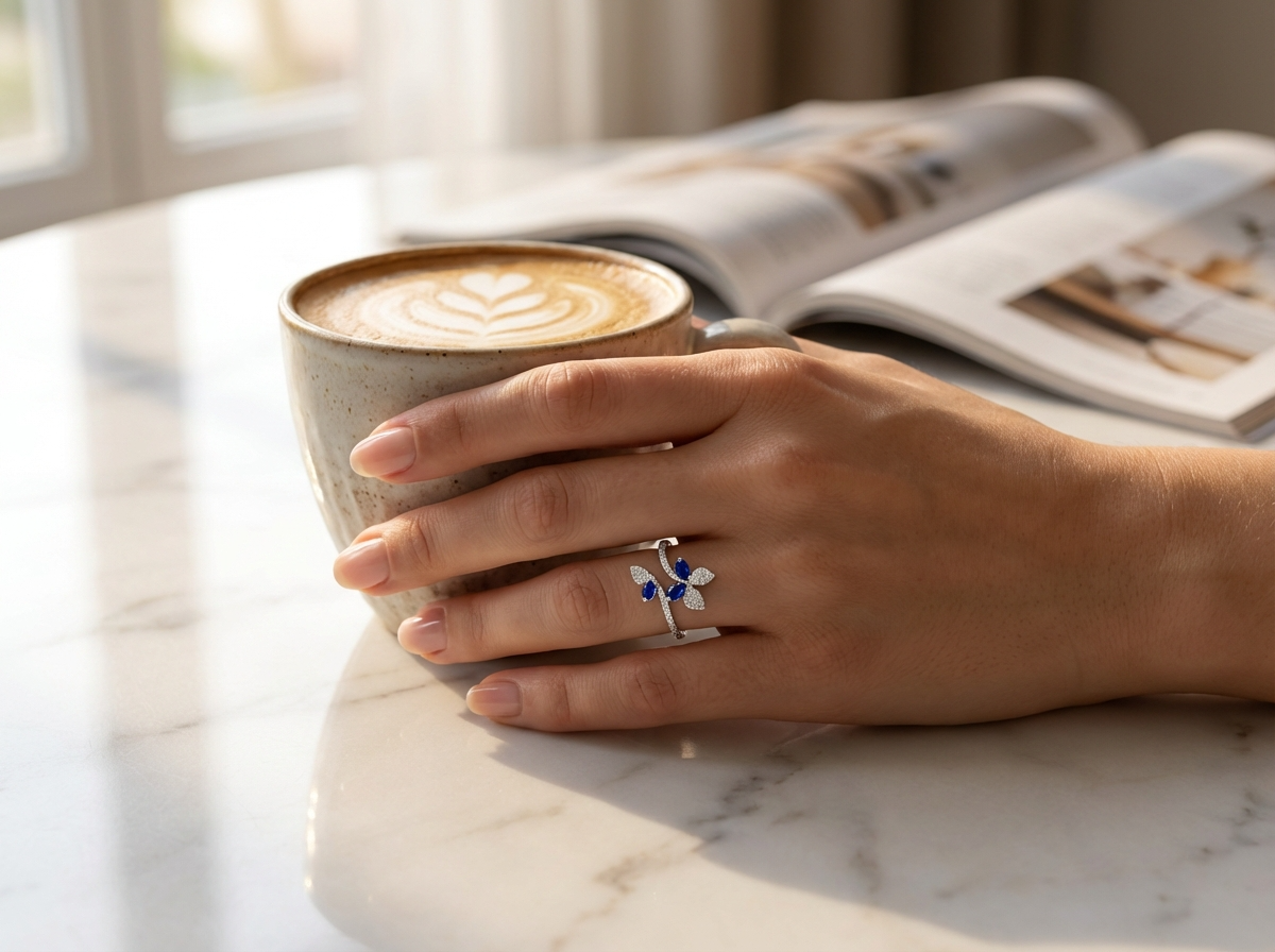 Royal Butterfly Ring