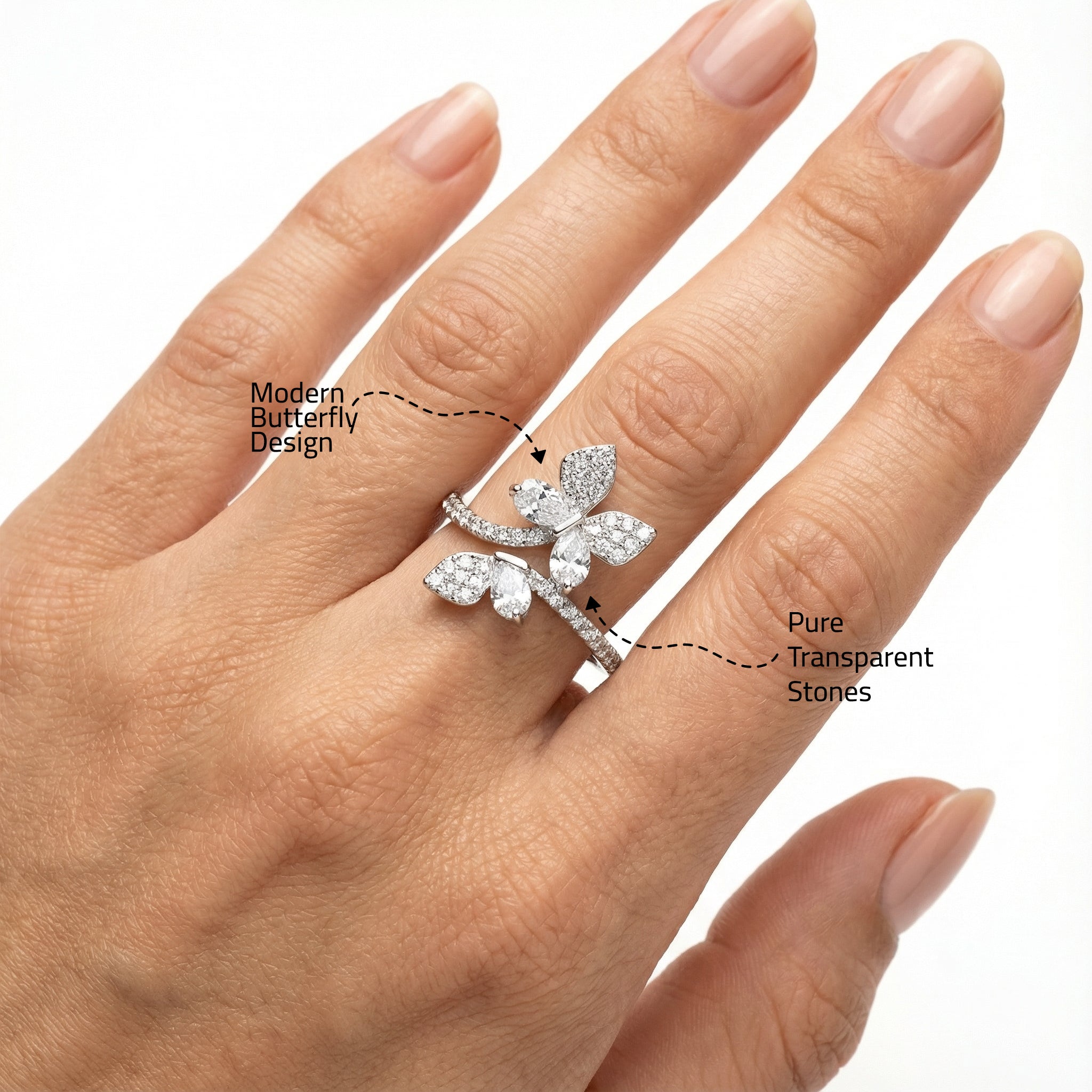 Royal Butterfly Ring