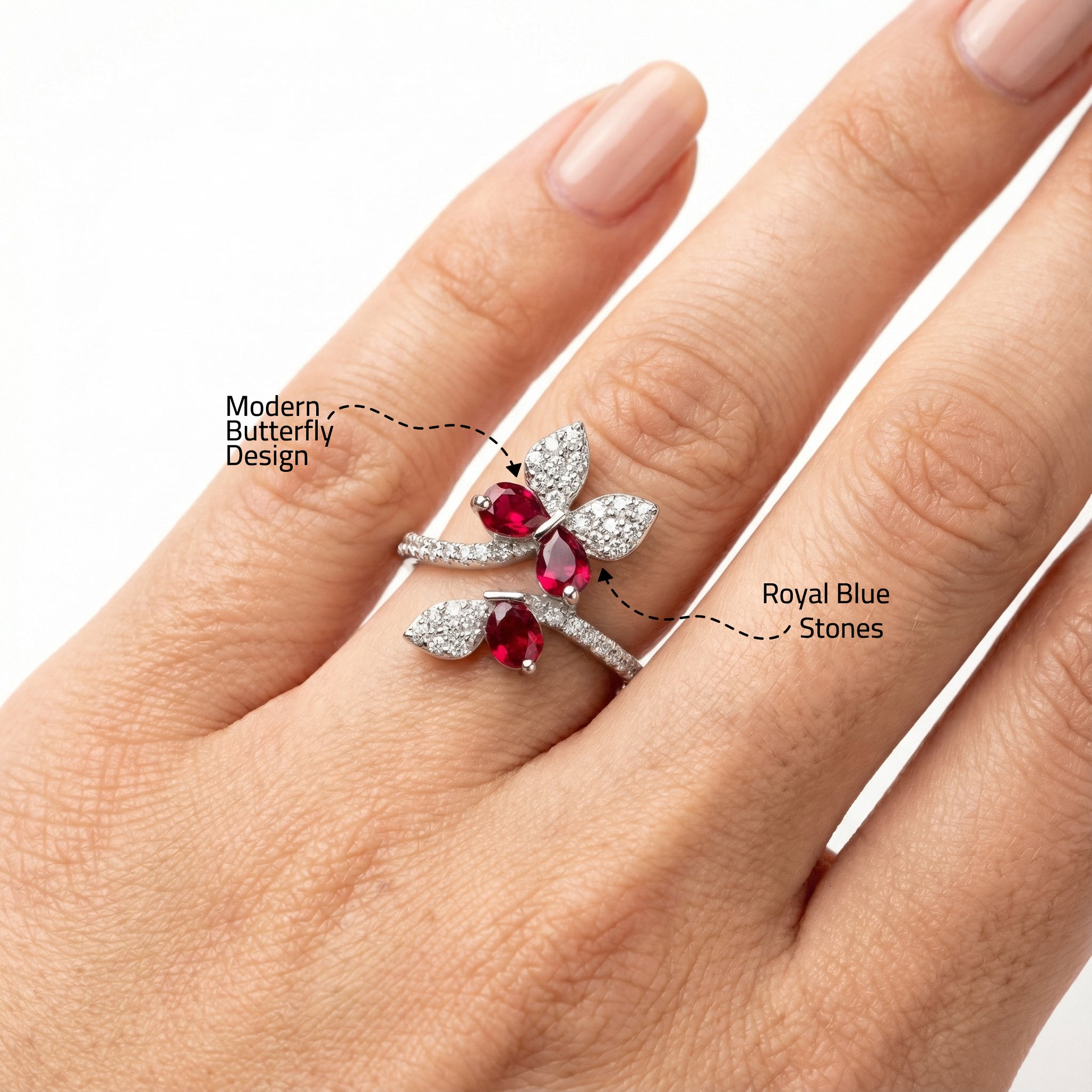 Royal Butterfly Ring