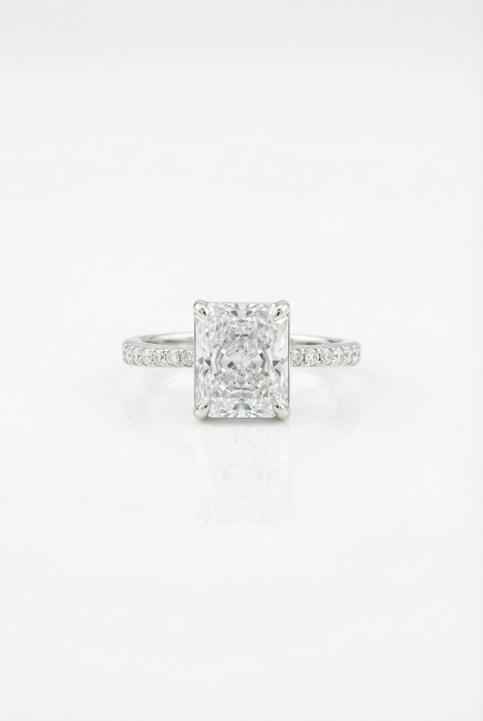 Rectangle Crystal Ring