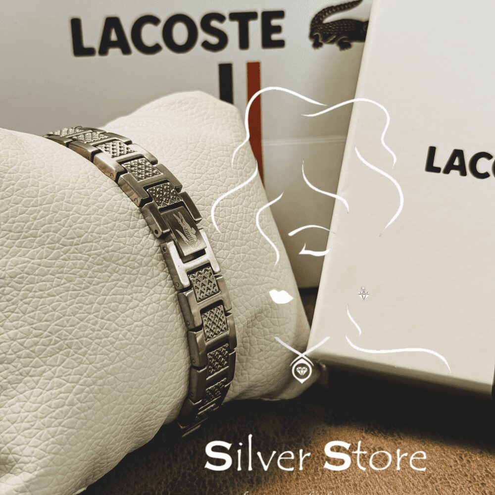 Lacoste men's bracelet - Silver
