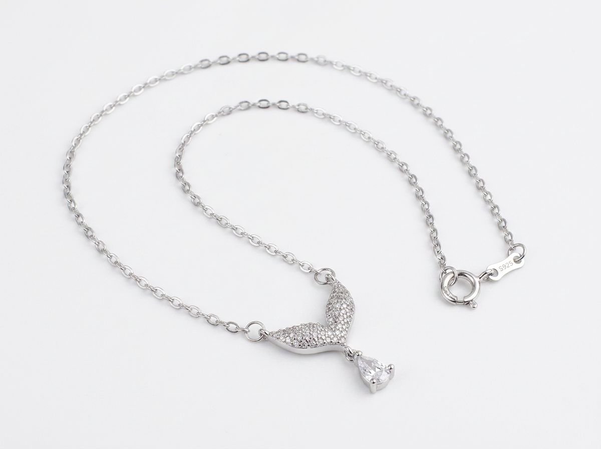 Mermaid Silver Necklace