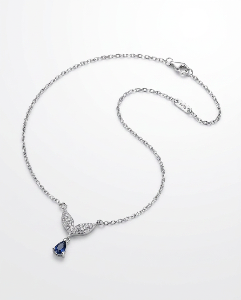 Mermaid Silver Necklace