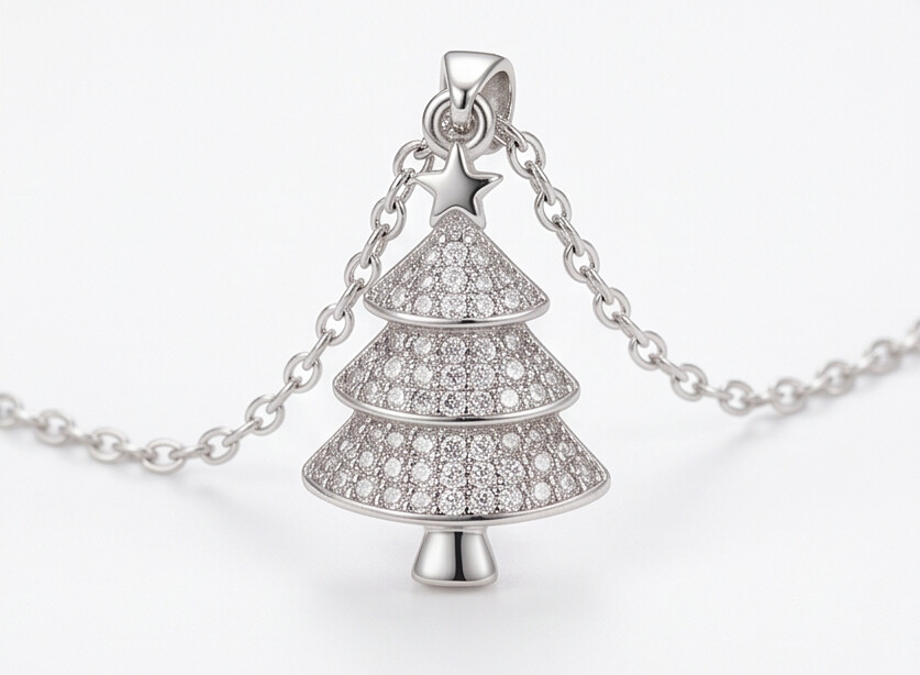 Timeless Christmas Sparkle Necklace