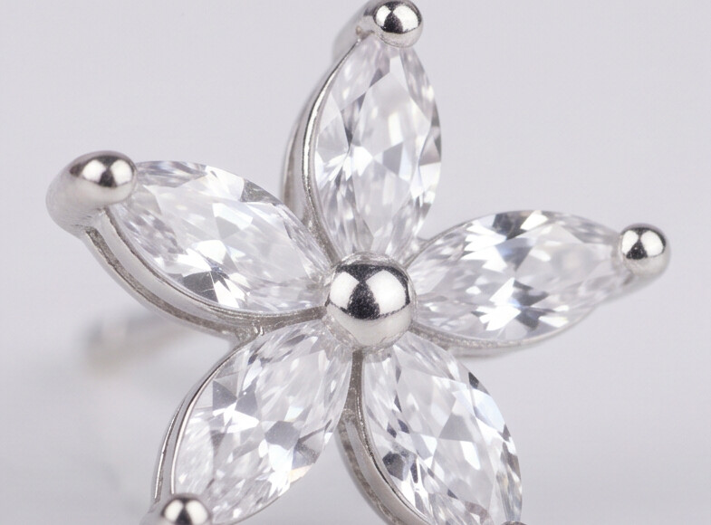 The Floral Marquise Earrings