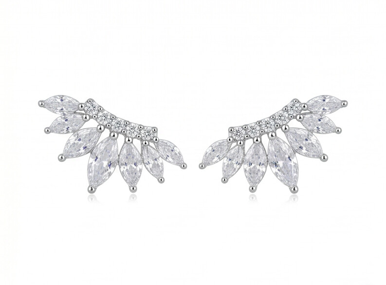 Marquise Petal Earrings