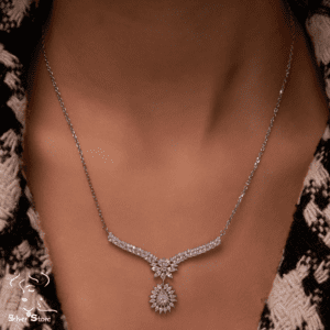 Eternal Love Cluster Necklace