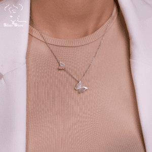 Glow butterfly Necklace